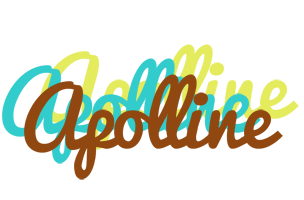 Apolline cupcake logo