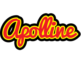 Apolline fireman logo