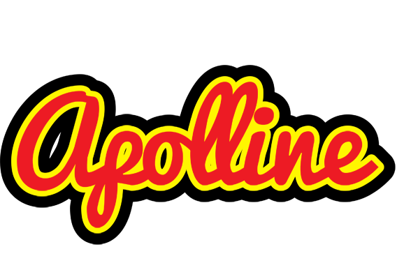 Apolline fireman logo