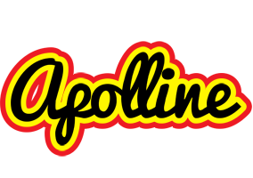 Apolline flaming logo