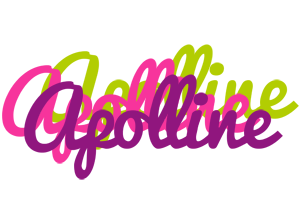 Apolline flowers logo