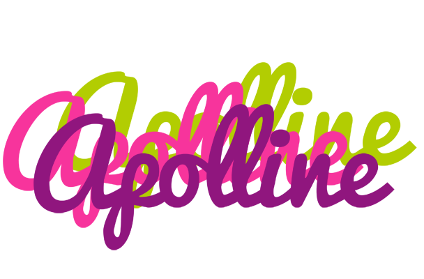 Apolline flowers logo