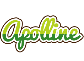 Apolline golfing logo