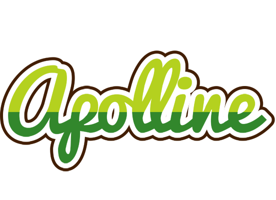Apolline golfing logo