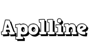 Apolline snowing logo