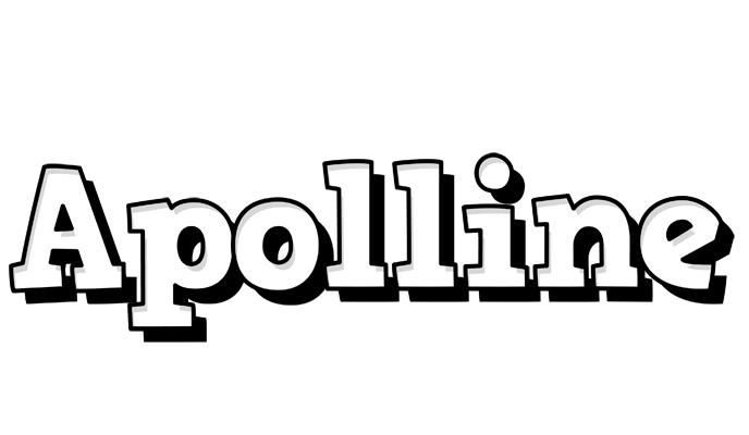 Apolline snowing logo