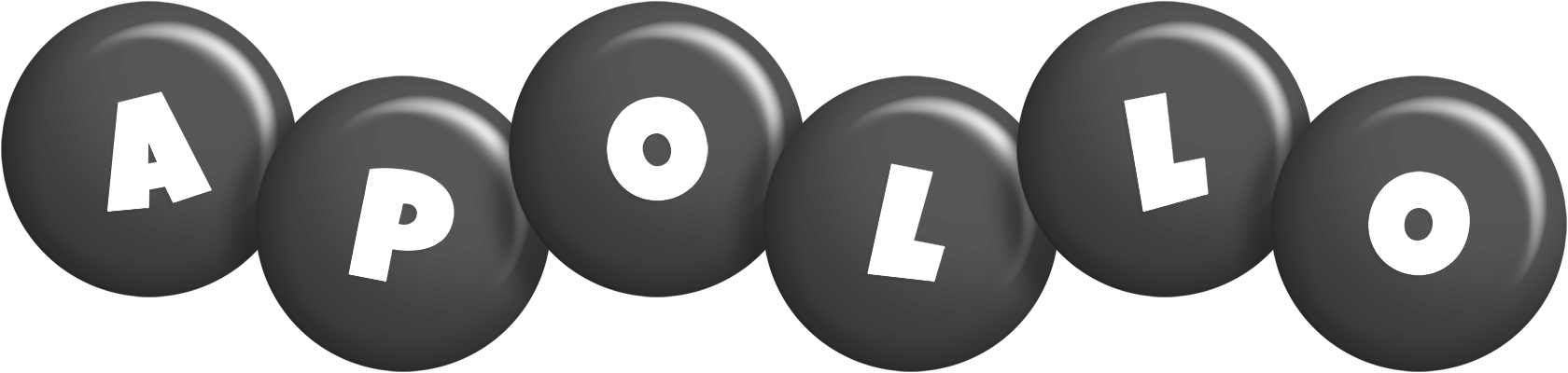 Apollo candy-black logo