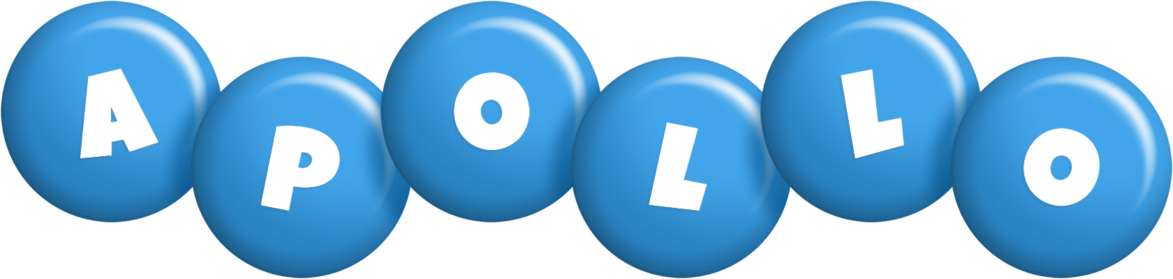 Apollo candy-blue logo