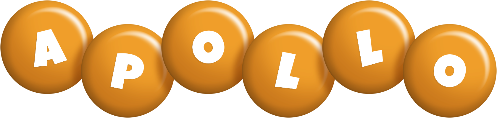 Apollo candy-orange logo
