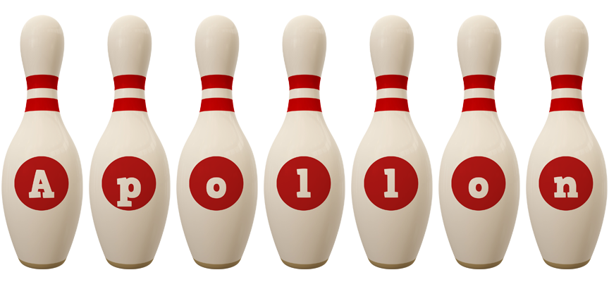 Apollon bowling-pin logo