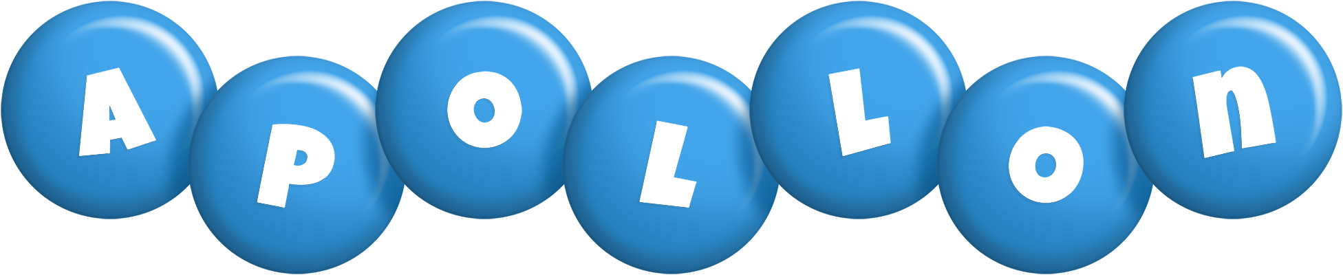 Apollon candy-blue logo