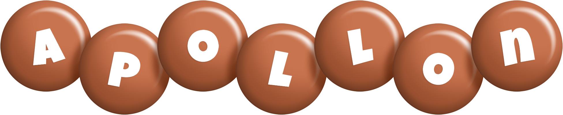 Apollon candy-brown logo