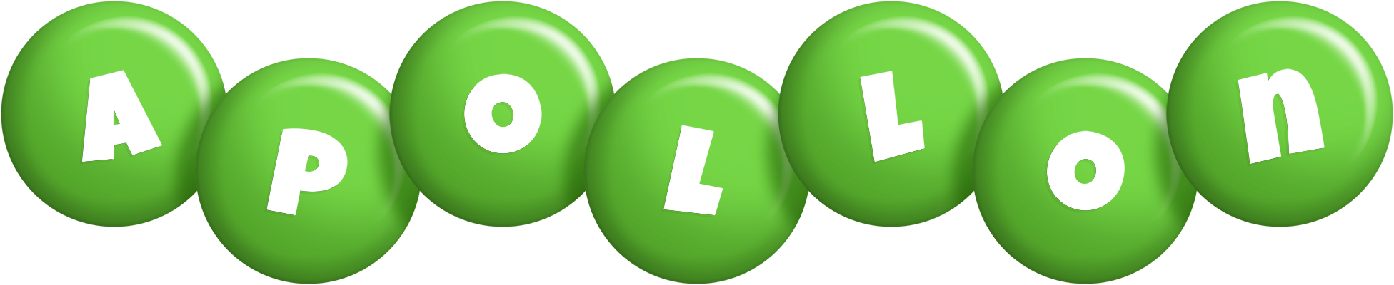 Apollon candy-green logo