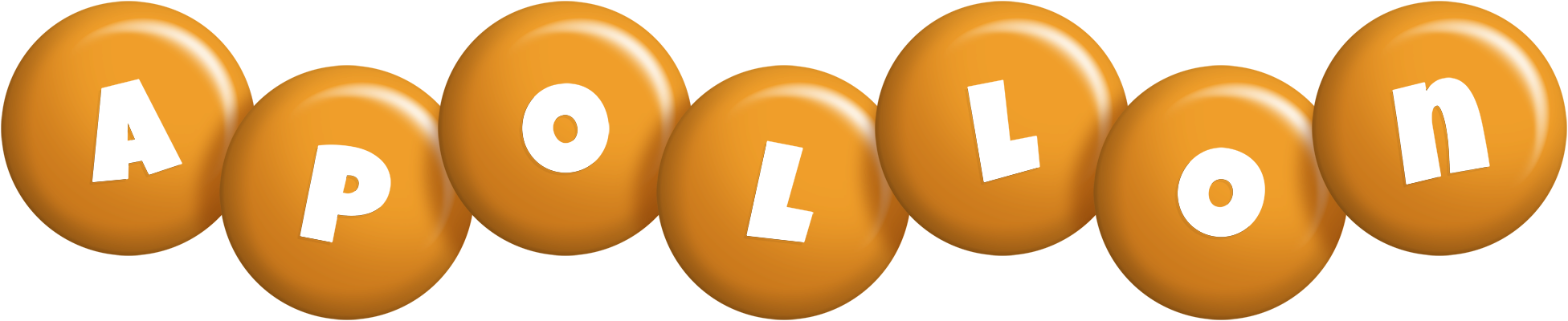 Apollon candy-orange logo