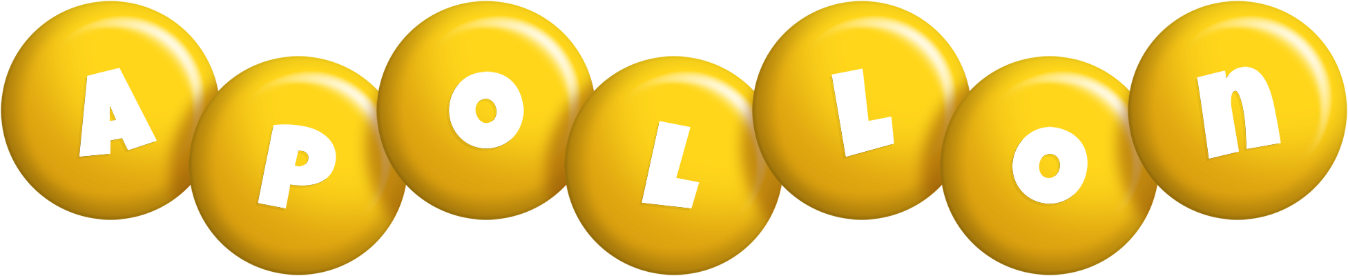 Apollon candy-yellow logo