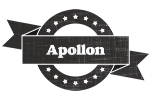 Apollon grunge logo