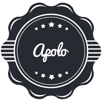 Apolo badge logo