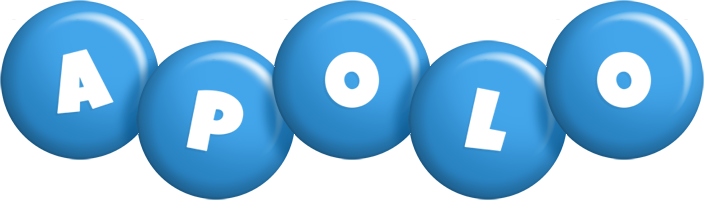 Apolo candy-blue logo