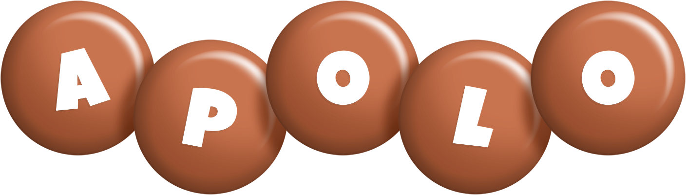 Apolo candy-brown logo