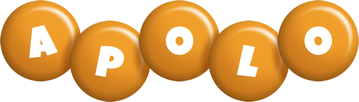 Apolo candy-orange logo