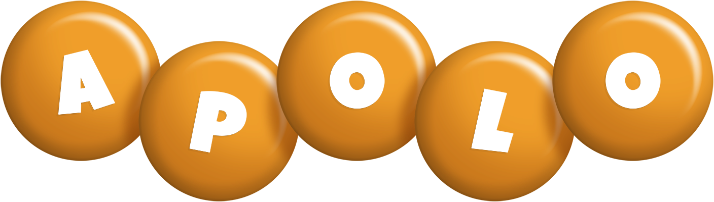 Apolo candy-orange logo