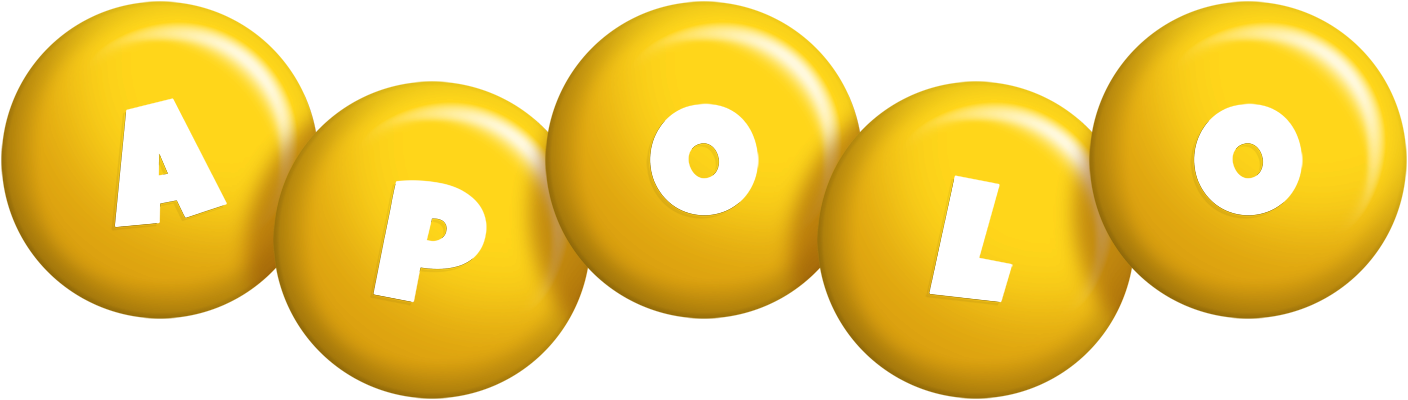 Apolo candy-yellow logo
