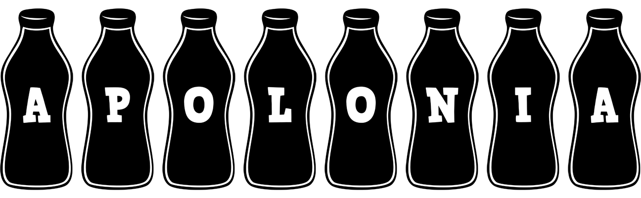 Apolonia bottle logo