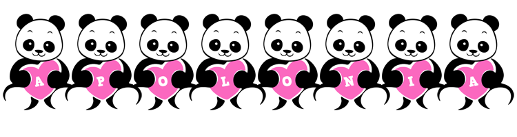 Apolonia love-panda logo