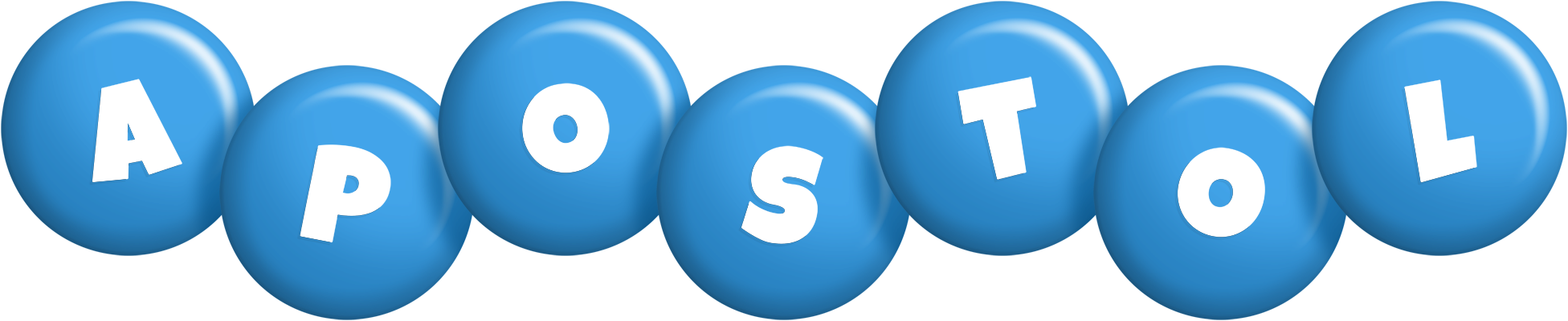 Apostol candy-blue logo