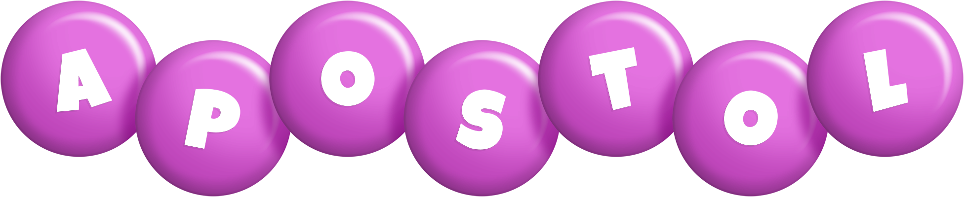 Apostol candy-purple logo