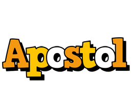 Apostol cartoon logo