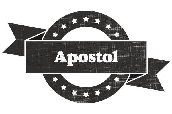 Apostol grunge logo