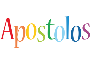 Apostolos birthday logo