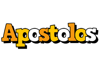 Apostolos cartoon logo