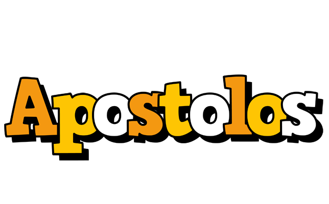 Apostolos cartoon logo