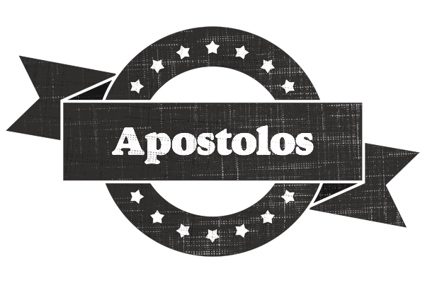 Apostolos grunge logo