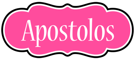 Apostolos invitation logo