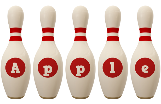 Apple bowling-pin logo