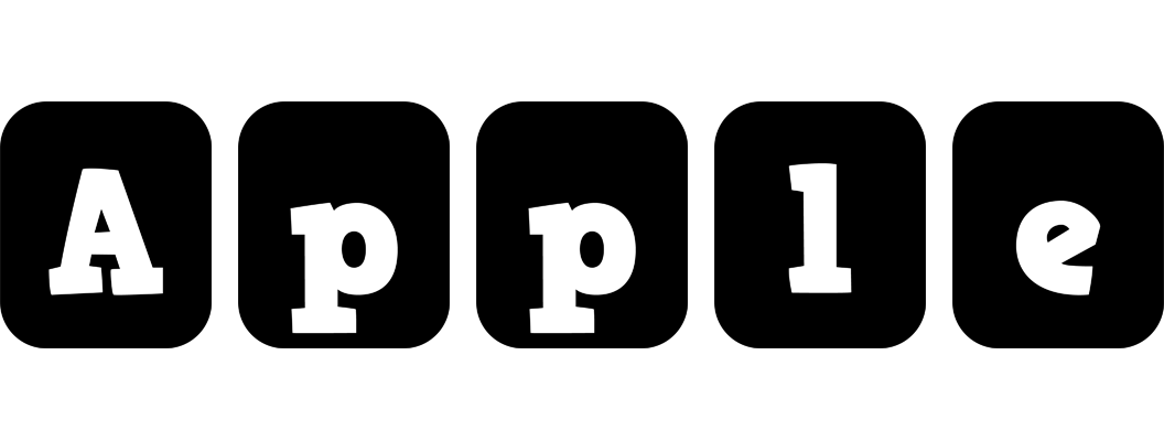 Apple box logo
