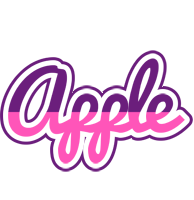 Apple cheerful logo