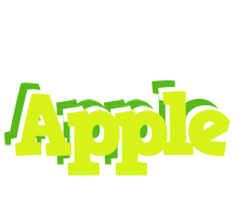 Apple citrus logo
