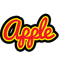 Apple fireman logo