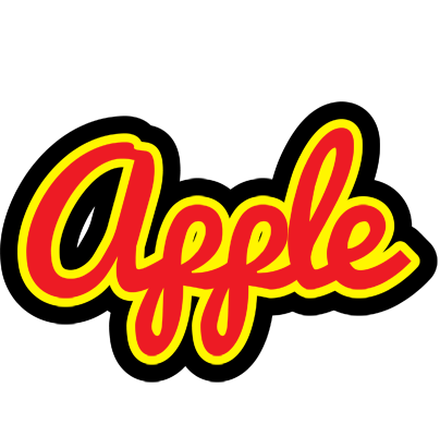 Apple fireman logo