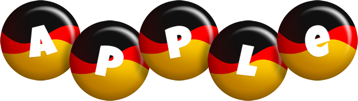 Apple german logo