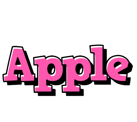 Apple girlish logo