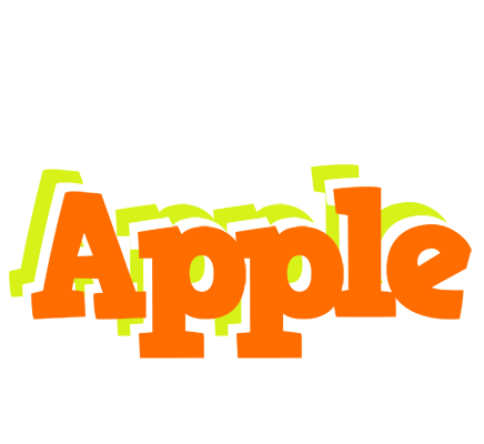 Apple healthy logo