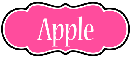 Apple invitation logo