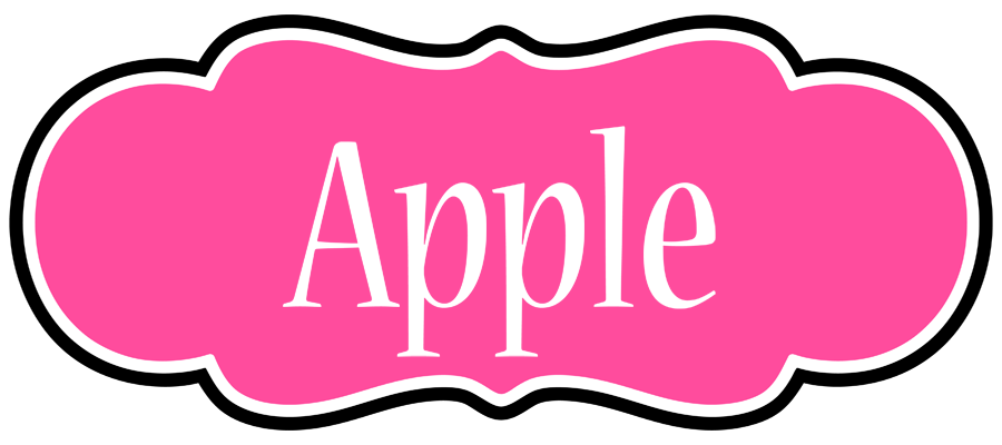 Apple invitation logo