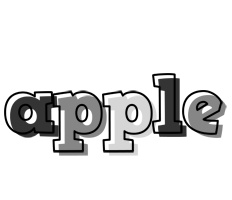 Apple night logo