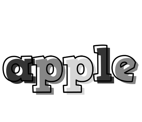 Apple night logo